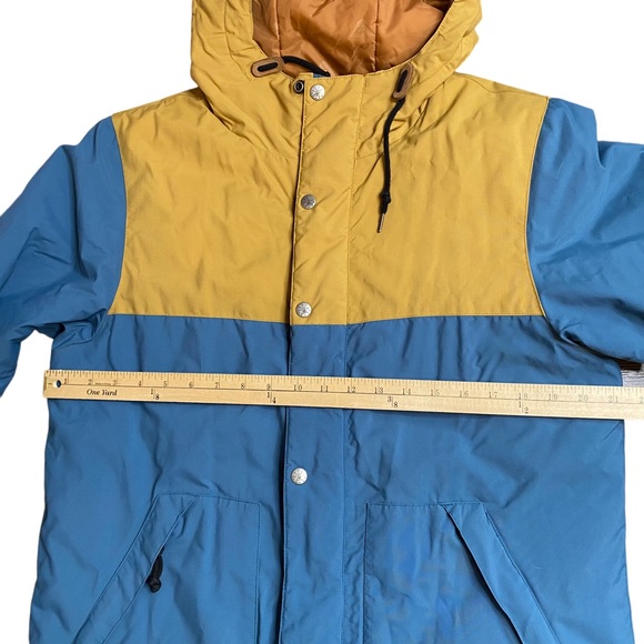 Poler Scout Parka Hooded Coat Medium Colorblock Urban Outfitters Synthetic Fill - Picture 11 of 12